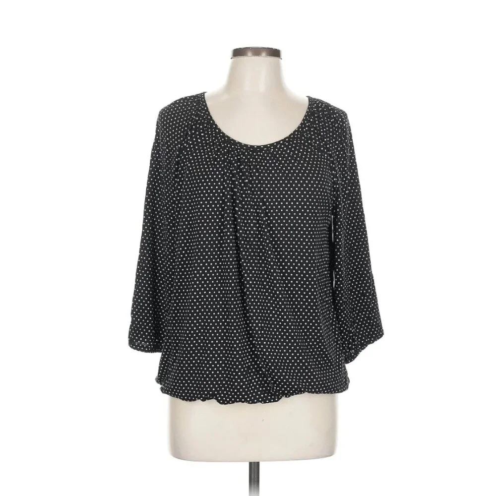 Michael Kors Women's Polka Dot Blouse Large